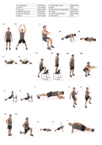 7 minute workout poster